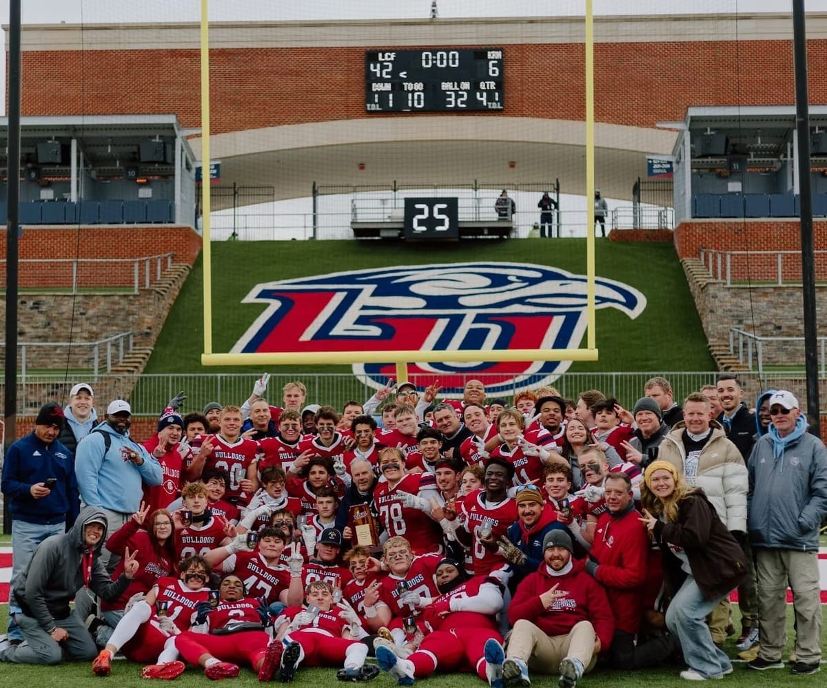 Unstoppable Force: LCA Bulldogs are Back-to-Back State Football Champions!